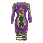 Maxi Dress Factory - OEM Custom Big Elastic African Dashiki Print