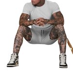 Sports Set Manufacturer - OEM Custom Men's Casual 2pcs Short Sleeve