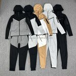 Sweatsuit Manufacturer - OEM Custom Tech Fleece Jacket Pants Set