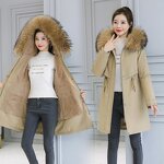 Winter Coat Factory - OEM Wholesale Lady Fur Collar Thick Parka