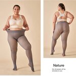 Leggings Factory - OEM Wholesale Plus Size Super Elastic Transparent