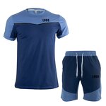Tracksuit Factory - OEM Custom 100% Cotton Summer T Shirt Short Set