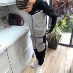 Tracksuit Manufacturer - OEM Custom Tech Fleece Polyester Cotton Set