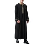 Islamic Clothing Factory - OEM Custom Men Casual Embroidered Zip