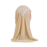 Hijab Hat Manufacturer - OEM Custom Small Girl Lace Headwrap Scarf