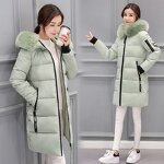 Padded Jacket Factory - OEM Custom Fashion Big Hair Collar Large Size