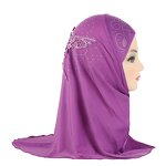 Muslim Scarf Manufacturer - OEM Factory Stock Fabric Lace Chidren
