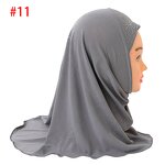 Islamic Scarf Factory - OEM Custom Muslim Girls Soft Stretch Hijab