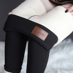 Leggings Factory - OEM Custom Women's High Waist Thick Fleece-Lined