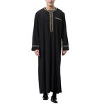 Men Thobe Manufacturer - OEM Wholesale Islam Stand Collar Embroidered