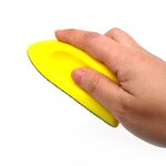 Car Wash Nano Cleaning Brush Factory - OEM High Selling 55120mm Yellow Detailing