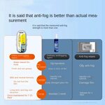 Anti-Fog Glass Wipe Factory - OEM Autumn Winter New Upgrade for Car Bathroom Mirror