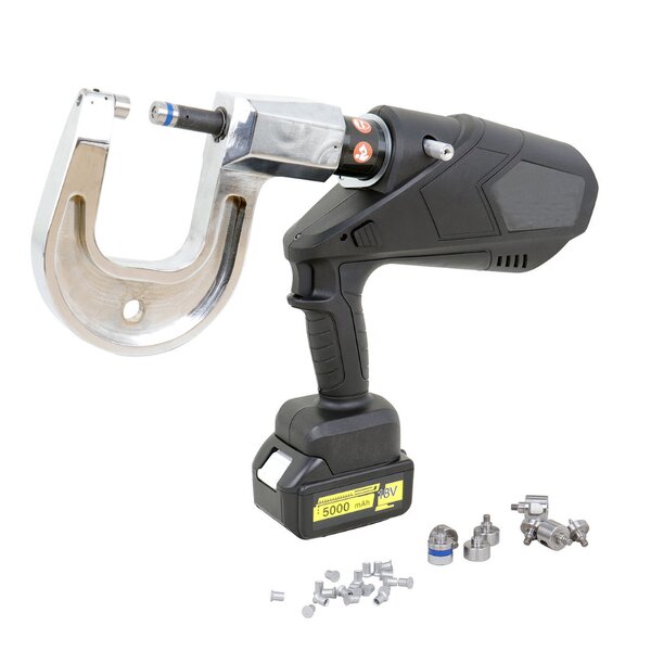 Electric Hydraulic Rivet Gun Manufacturer - OEM Self Piercing 100mm for Car Collision