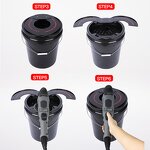 Wool Foam Car Polishing Pad Washer Factory - OEM Auto-Washing Tool Bucket for Shop