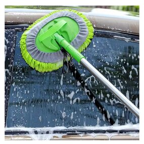 Microfiber Chenille Wash Brush Manufacturer - OEM Retractable Head Detachable Telescopic