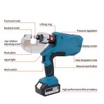 Electric Hydraulic Rivet Gun Factory - OEM 150 MM Depth AC 110/220V 30-60KN Pressure