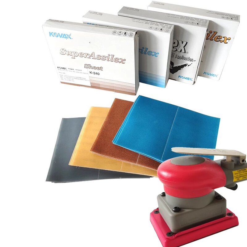 Super Fine Lacquer Sandpaper Manufacturer - OEM Sauper Assilex JAPAN 25PC KOVAX