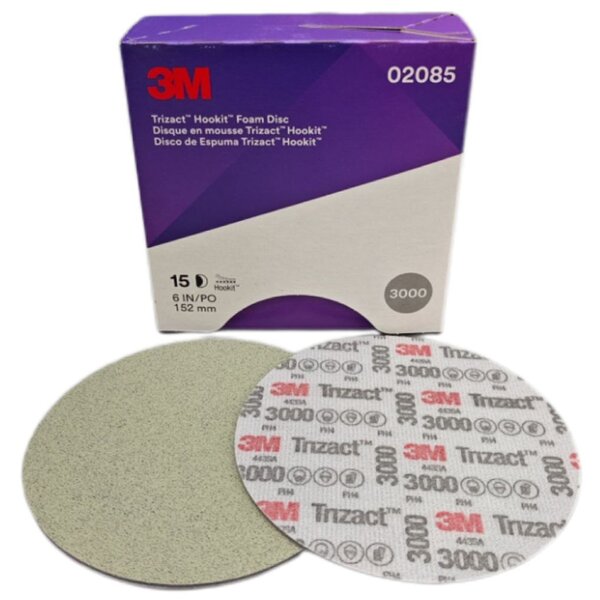 Hookit Foam Sanding Discs Manufacturer - OEM 3M Trizact 3000 Grit 6in for Car Care