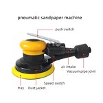 Dustless Orbital Pneumatic Sanders Factory - OEM 6-Inch 150mm Car Polishers with Air