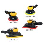 Dustless Orbital Pneumatic Sanders Factory - OEM 6-Inch 150mm Car Polishers with Air