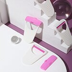 Portable Razor Factory - OEM Custom 6pcs/Set Disposable Manual Single