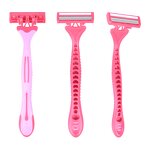 Women's Razor Set Factory - OEM Top Quality 2 Pcs 3 Blade Disposable