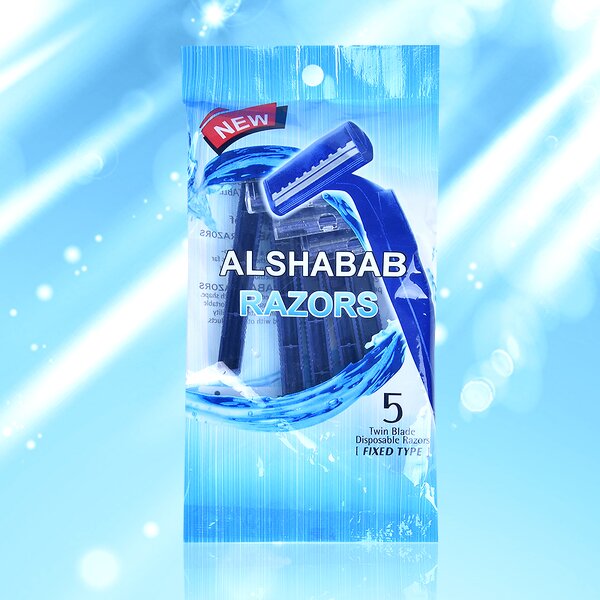 Disposable Razor Set Factory - OEM Custom 5 Pcs Stainless Steel Twin