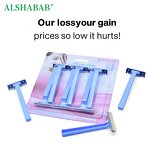Disposable Razor Factory - OEM Custom Single Blade with Comb 6pcs/card