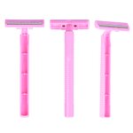 Portable Women Razor Manufacturer - OEM Custom 2 Blade Plastic Handle