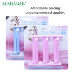 Rechargeable Razor Manufacturer - OEM Custom with Comb 6 Pcs Single Blade