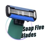 Shaving Razor System Factory - OEM Custom Five-Blade Stainless Steel