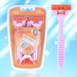 Disposable Razor Manufacturer - OEM Custom Safety Triple Blade 3pcs/Card