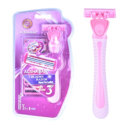 Body Razor Factory - OEM Custom Women 3-Blade Set 6 Spare Blades