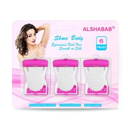 Portable Razor Factory - OEM Custom 6pcs/Set Disposable Manual Single