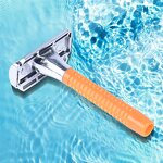 Carbon Steel Razor Manufacturer - OEM Hot Sale Double Edge Plastic Handle
