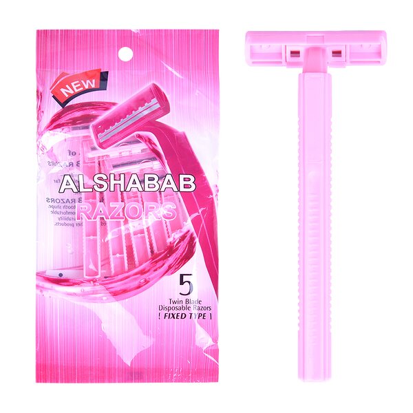Portable Women Razor Manufacturer - OEM Custom 2 Blade Plastic Handle