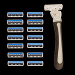 Disposable Razor Manufacturer - OEM High Quality Triple Blade 14+1