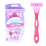 Disposable Razor Manufacturer - OEM Custom Triple Blade Rubber Handle