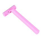Portable Women Razor Manufacturer - OEM Custom 2 Blade Plastic Handle