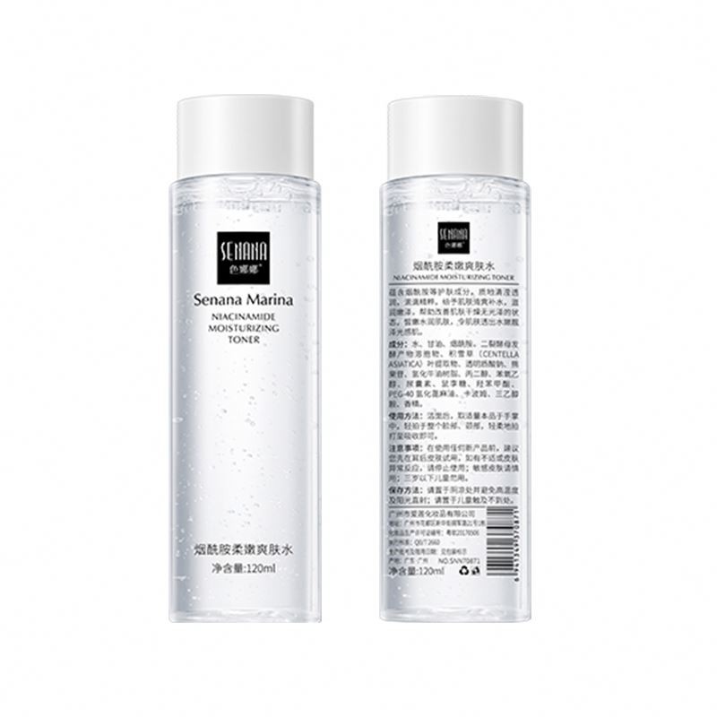 Wholesale OEM ODM SENANA Moisturizing Skin Care Nicotinamide Face Toner for Face