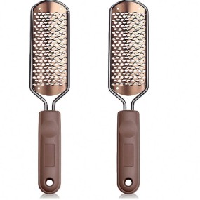 New Style Double-Sided Glass Pedicure File Hot Sale Crystal Foot Spa Tool with Rhinestone Discount Plastic Material