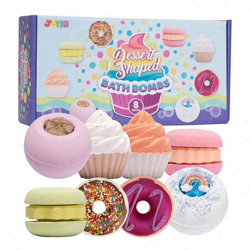 Custom All Shape Bathbombs Set Bath Bomb Gift for Kids Mom, Pure Argan Oil