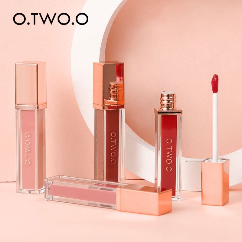 O.TWO.O Original No Sticky Light Weight Waterproof Matte Waterproof Long Lasting 100% Vegan Liquid Lipstick