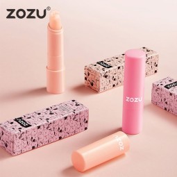 ZOZU有机可爱猫垫改善唇色无油腻自有品牌保湿去角质暖变润唇膏