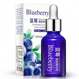 OEM BIOAQUA蓝莓批发水抗痤疮面部美白维生素c护理面部皮肤精华液