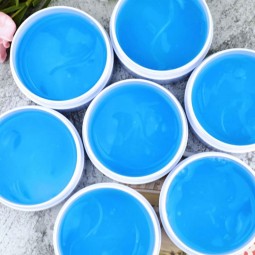批发面部护理自有品牌纯素有机保湿果冻Mascarillas Para Ojeras抗皱眼罩