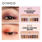 新的o.o.o批发商持久彩妆4色高颜料豪华金色眼影盘