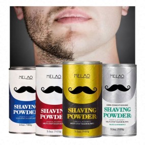 Fast Delivery Helps Stop Razor Bumps Natural Beard for Men Organic Shaving Powder Private Label Custom