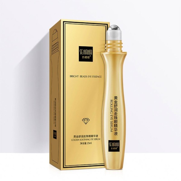 SENANA Top Selling Private Label Gold Anti-aging Eye Face Collagen 24K Gold Roll on Eye Serum