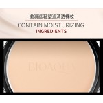BIOAQUA OEM ODM最佳化妆自然3色面部自有品牌压粉，适用于所有皮肤